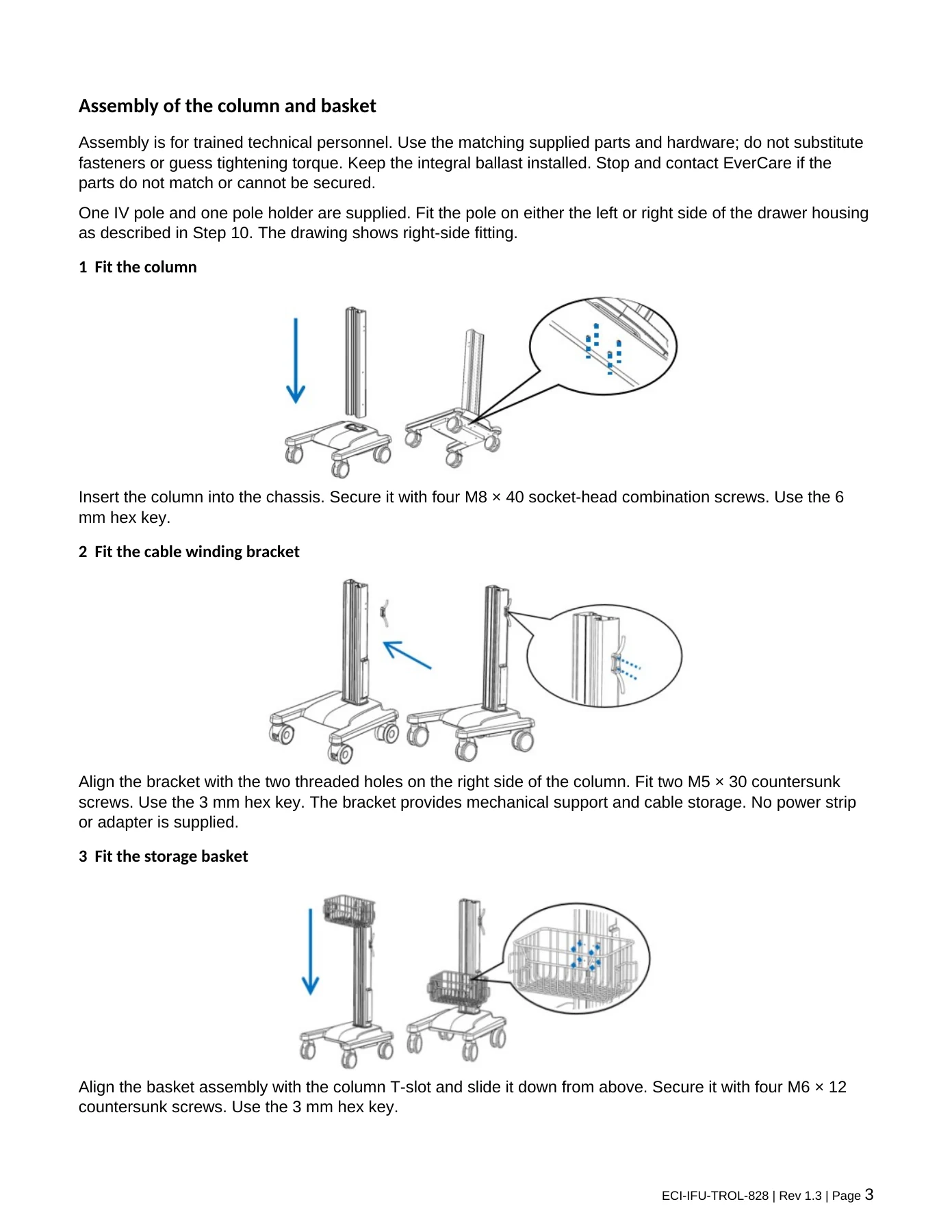 Medical Trolley · English · صفحة 3