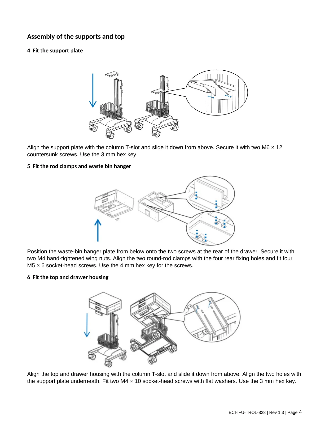 Medical Trolley · English · صفحة 4