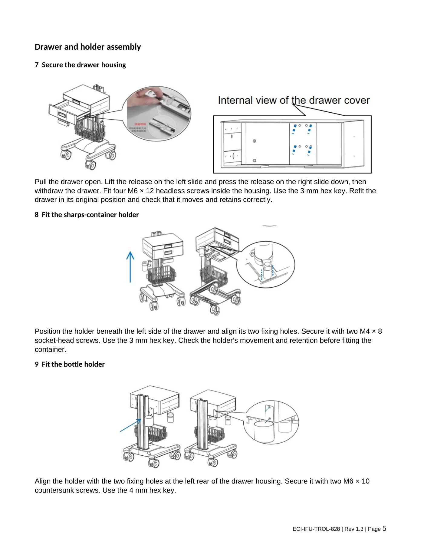Medical Trolley · English · صفحة 5