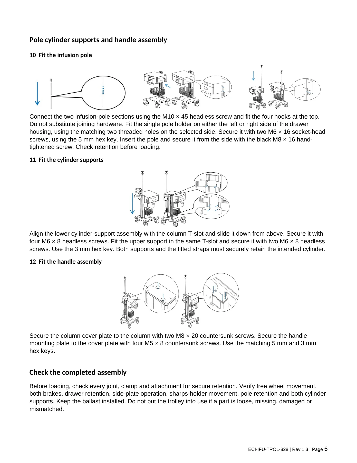 Medical Trolley · English · صفحة 6